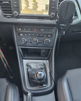 Seat Leon cena 59600 przebieg: 154650, rok produkcji 2016 z Kłecko małe 781
